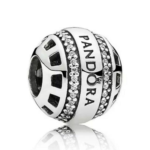 Pandora Jewelry - Pandora silver forever logo charm.